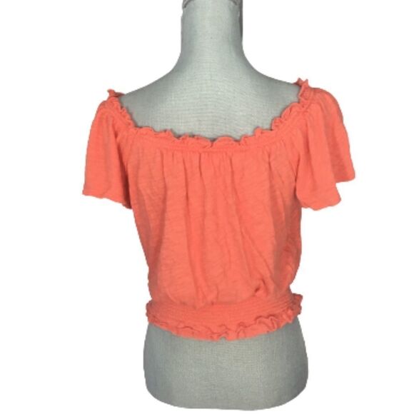 Free People We The Free Orange hummingbird Top Size XS 😃 - Picture 4 of 5